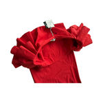 Chiara Boni La Petite Robe Pavarti Off Shoulder Gown Passion Red Size 14 NWT Photo 11