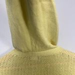 Y2K St. John Sport Pastel butter Yellow Knit Zip Up Jacket Size L Gold Size L Photo 7