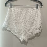 Free People White lace  shorts! Photo 9