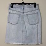 FOR THE REPUBLIC  DENIM 2/25 light blue wash skirt Photo 4