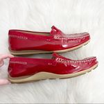 Geox  Red Respira Patent Leather Loafer Flats Photo 3