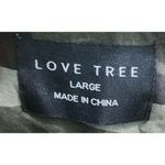 Love Tree Love Tree Women's Size Large Camouflage Jacket Snap Closure Photo 1