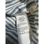 Madewell  Striped Courtyard Flutter-Sleeve Top in Stripe XXS Photo 7