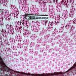 Billabong Pink Floral Smocked Strapless Top – Size S Photo 1