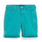 Liverpool  Bermuda Shorts Fanfare Blue Size 2 Photo 0