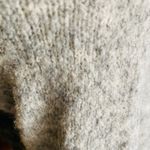 Cousin Johnny grey wool sweater with black beading and embroidery. Size S. EUC. Gray Photo 7