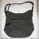 The Sak  Sequoia Black Crochet Purse Handbag Leather Shoulder Strap boho Photo 1