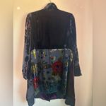 Soft Surroundings  Lisette Floral Velvet Burnout Chiffon Tunic Length Jacket M Photo 13