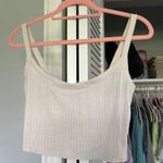 PacSun Cropped  Tank Top White Photo 0