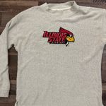 Illinois State University Redbirds Cozy Crewneck Size Large in Gray Photo 1
