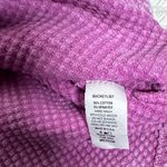 Bucket list Shacket oversized Shirt Jacket Pink Waffled Purple Size M Photo 5