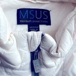 Microsoft Rainier PrimaLoft Eco Full Zip Jacket w/Concealed Stowaway Hood Size M White Size M Photo 8