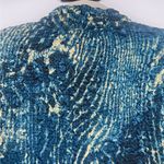 Coldwater Creek  Crinkle Jacket XS Boho Artsy Open Texture Shimmer Sequin Travel Photo 7