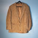 Haggar City Casuals Blazer Womens 2XL Tan Size 2X Photo 0