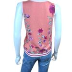 Talbots Sleeveless Floral Sweater Photo 4
