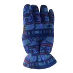 Eastern Mountain Sports  EMS Womens Sz S Aztec Print Fleece Gloves Soft Warm VTG Photo 1