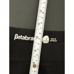 Betabrand Womens Black Straight Leg Cropped Mid Rise Pants Stretch Large Petite Photo 7