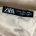 ZARA  Size Medium Fitted Square Neck Top. Preloved Photo 2