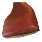 CELINE  Women's Burgundy Leather Mules Photo 3