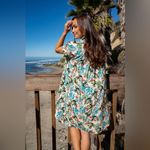 Lost + Wander LOST +‎ WANDER - THE SEASCAPE COVER UP DRESS - LUAU, Size XL Photo 2