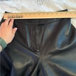 111 State Genuine Leather Pants Black Straight Leg women’s size 10 Photo 5
