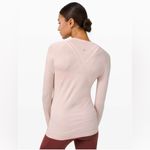 Lululemon  Long Sleeve Swiftly Tech Light Pink Size 12 Photo 1