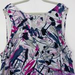 Nic+Zoe Dress Graffiti Femme Print Dress, 2X Photo 3