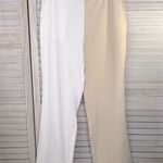 BLAZER SET Colorblock Tan & White Photo 3