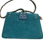 Green and gold studded crossbody Photo 3