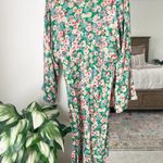 ZARA  Floral Retro Midi Dress Photo 2