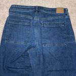 American Eagle Super High Rise Baggy Wide Leg Dark Wash Stretch Denim Jeans12 Photo 5