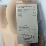 Ambrielle NWT 38C strapless optional bodybriefer shapewear Tan Size undefined Photo 3