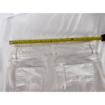 Soho Jeans Embellished Boyfriend Distressed White Denim Jeans Size‎ 8 Photo 3