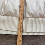 Ralph Lauren  Polo Jeans Co Ivory Knit-Sleeve Puffer Jacket Sweater Size XL Photo 6