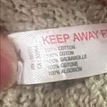 Free People Beach oversized Tan turtle neck textured sweater 100% cotton size m Photo 5