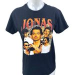 Gildan  Women's Black Joe Jonas Graphic Short Sleeve Band T Shirt Tee Top Size S Photo 0
