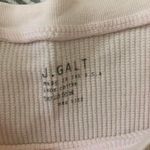 J. Galt Light Pink Cropped Tee Photo 2