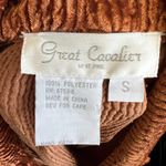 Vintage Great Cavalier Crushed Velvet Blazer Jacket 90s Retro Aesthetic Small Brown Photo 2