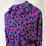 GUY LAROCHE VINTAGE Silk Dress Black Size 8 Photo 2