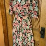 Vintage 80s floral garden party dress Size undefined Photo 8