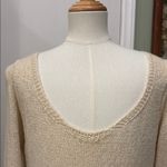 MABLE: Cream Knit Dress/Coverup Tan Size M Photo 5
