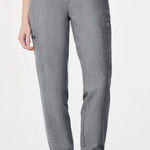 FIGS High Waisted Uman Relaxed Jogger Scub Pants Graphite Grey Women’s Small Photo 0