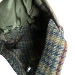 Handmade from The Heart women's olive green plaid handmade handbag with pocket Photo 4