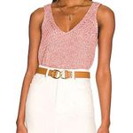 John + Jenn Peta Top Rainbow Prism Knit Tank Medium Multicolor Sweater Colorful Photo 0