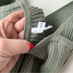 Princess Polly Oxford Green Ribbed Knit Bodycon Midi Dress XS/S Photo 8