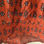 Anthropologie sz S Womens Patrons of Peace Crochet Tassle Flare Sleeve Top Boho Photo 6