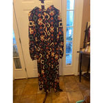 Women's Good Time U.S.A Dress, Size L, Black Multi Size L Photo 7