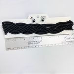 Sophia Collection  Twisted Rope Choker & Earrings Photo 3
