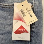 Woman’s Aeropostale Cassie Super Low Rise Flare Blue Jeans Size 8R Distressed Photo 8