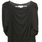 Jessica Simpson  black cowled sleeve dress small‎ Photo 1